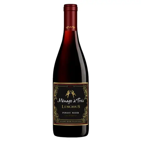 Vinho Tinto Menage a Trois Luscious Pinot Noir 750ml