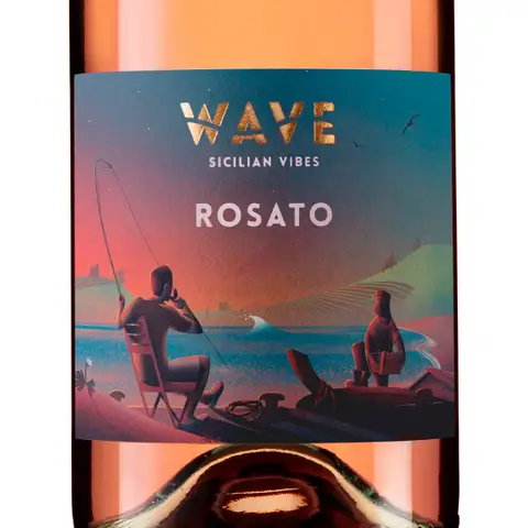 Vinho Rosé Wave Rosato 750ml