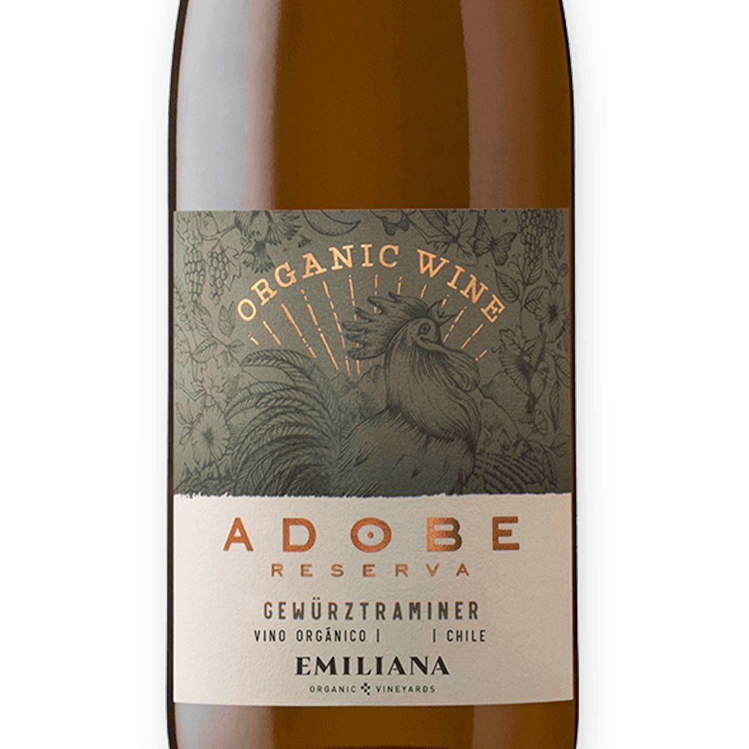 Combo 3 Garrafas Vinho Adobe Reserva Organic 750ml