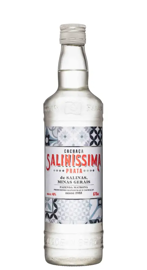 Cachaca Salinissima Prata 670ml