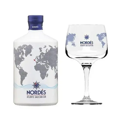 Gin Nordes 700 Ml + Taça Vidro